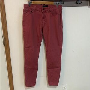 Banana Republic Pink Santa Fe red, Skinny Fit Pants size 6